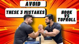 Avoid these mistakes and learn How to stop toproll with your hook setup 🫱🏻&zwj;🫲🏼 #armwrestling