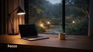 Evening Study Focus Music (No Vocal) | Minimal Focus Atmosphere