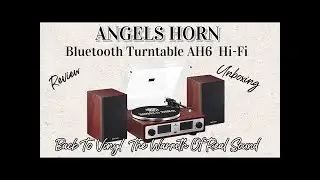 Bringing Back The Music ANGEL HORN AH 6 Turntable Review @lynseysrecycledbliss1111