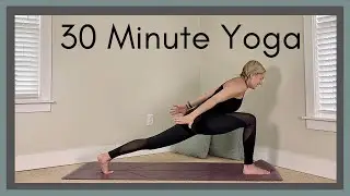 30 Minute Intermediate Heart Pumping Yoga with Kelly Hill