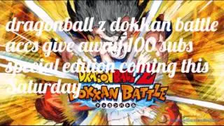 dragonball z dokkan battle accs give away news
