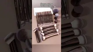 20pcs/set Pro Makeup Brushes Double Ended Foundation Concealers Blush Eye Shadows Brush#ytshorts
