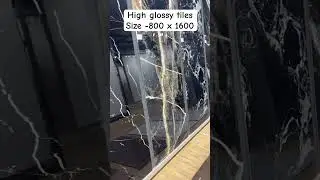 High glossy tiles size 800 x 1600
