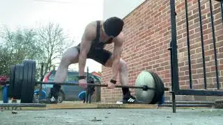 245kg speed rep at 16 years old
