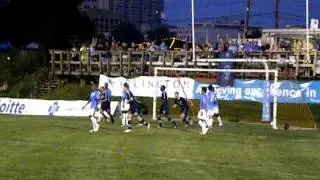 Andrew Welker's goal against the LA Blues during the playoffs