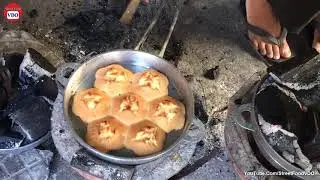 Amazing Street Food in Asia Dhaka - Best Egg Cake Bangladesh food Recipes from eggs