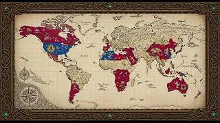 Epic Fantasy Map | Ornate Frame TV Art 4K