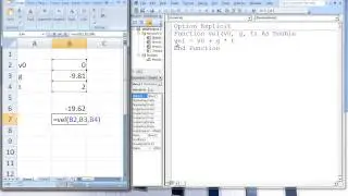 Excel VBA Topic 5.2 - Customized Worksheet Functions
