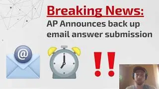 AP 2020 Exam Update Email Submission