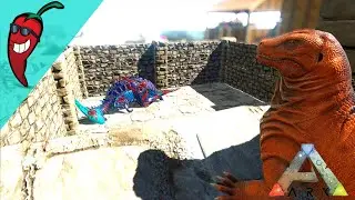 This Dino Pen is for BUTCHERING, Not Breeding   -  Ark: The Island Gameplay Ep28