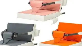 Kids Toddler Booster Seat Anti-Scratch Thick Strong Support Travel Increasing Cushion With