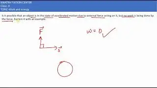 18. Is it possible that an object is in the state of accelerated motion due to external force actin