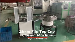 28mm Flip Top Cap Closing Machine | Machine Capacity 7000-8000pcs per hour 