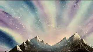 Relaxing Watercolor Animation with Gentle Music | Under the Listening Sky &mdash; Borealis Series