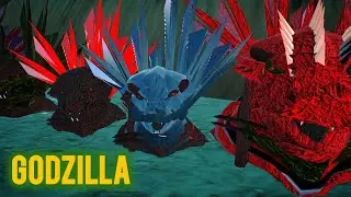 Godzilla Monster Head Size Comparison | GODZILLA VS KING KONG 