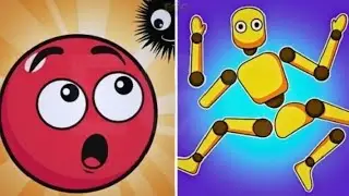 Ragdoll Break vs Hide Ball Brain Teaser vs Kick Break | Mobile Game Challenge 2025