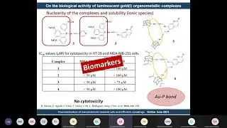 On the biological activity of luminescent gold(I) organometallic complexes