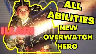 *VISUALS* ALL ABILITIES FOR ILLARI - New Overwatch 2 Support Hero