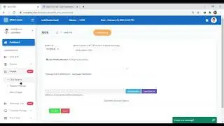 Online Demo in English l Click tracker l SMS Engage Feature l MobiShastra