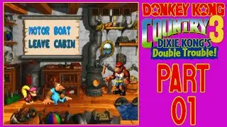 Let's Play Donkey Kong Country 3 (103%) (Part 1) - The Northern Kremisphere