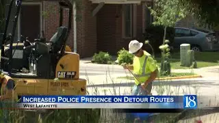 WLPD to increase presence on construction detour routes