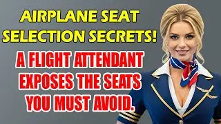 Airplane Seat Selection Secrets! A Flight Attendant Exposes the Seats You Must Avoid.