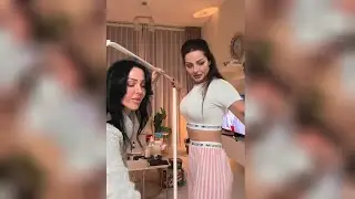 زين كرزون تيك توك لايف مع اختها هيا كرزون | لايف طريقة تركيب ستاند ملابس يتحول ل غضب وانفعال 🫨😲