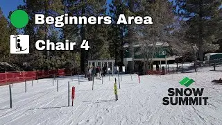 Chair 4 Beginner Area at Snow Summit Resort