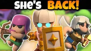 Get free wins today with this shield maiden deck in clash mini