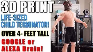 The CHILD TERMINATOR | 3D Printed | Powered by Alexa or Google
