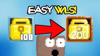 Growtopia l How To DOUBLE WLS IN 2 MINUTES!