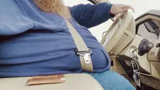I'm so fat driving but seat belt doesn't fit