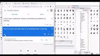 How to create and add new class to an existence kerning letter on fontlab (made w/ google translate)