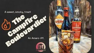 The sweet smoke of The Campfire Boulevardier