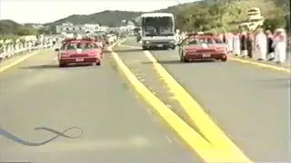 فيديو قديم / موكب الملك عبدالله من أبها الى تنومة ١٤١٩هـ