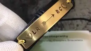 Personalized bracelets for couples on ETSY, his and hers, couples bracelet leather