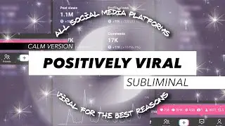 Viral on ALL Social Media Platforms | 𝒔𝒖𝒃𝒍𝒊𝒎𝒊𝒏𝒂𝒍 {𝙘𝙖𝙡𝙢 𝙫𝙚𝙧𝙨𝙞𝙤𝙣}
