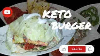 Keto Burger Recipe | Veg Paneer Keto Burger | Quick and Easy Low carb keto #healthyfood #burger