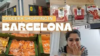 Shop with me at LIDL in Barcelona | Barcelona Dairies | Tanya Misquitta | #lidlespaña