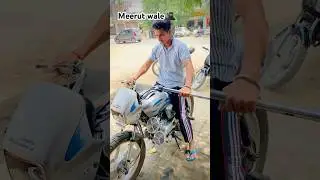 Meerut wale 🥷🏻#bike #stunt #bikelover #bikelife #biker #meerut #up #splendor #trending #shorts