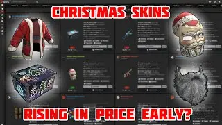 Rust Christmas Skins Rising Early!? (2024 Skin Investing)