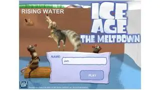 Ice Age: The Meltdown &ndash; Rising Water Flash Game in 2006