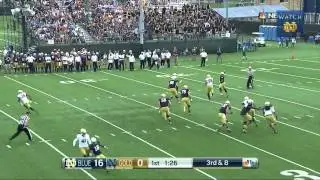 FB - Blue-Gold Game Highlights
