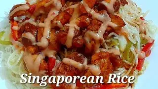 How To Cook Singaporean Rice 🍛 By Chef Knife Time | 🏯Restaurant Style Best Singaporean Rice Recipe 🍛