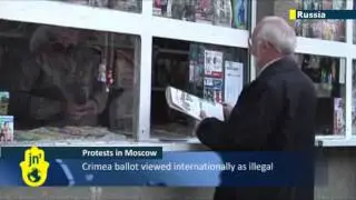 Putin's Crimean War: Russia increases Moscow security over anti-war protests