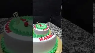 Cricket theme cake design #shorts #cricketthemecake #birthdaycake #viralcakes #shortsviral #cakes