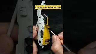 Instant Yellow Base Coat w/ Bad Moon Yellow