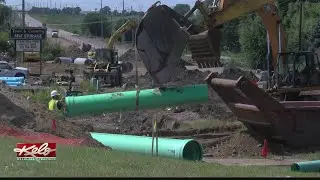 Construction causes challenges in Brandon