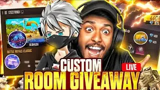 Giveaway নিতে চলে আসো সবাই💎🔴Garena Free Fire Giveaway Live Stream😱