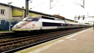 🚄 TGV R&Eacute;SEAU at SAINT-DENIS (Paris)